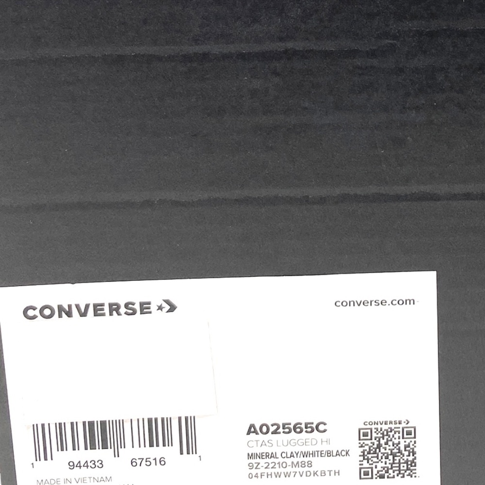 Converse Chuck Taylor Lugged Platform High Top Mineral Clay Women Canvas A02565C - Picture 9 of 10